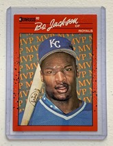 RARE!! Vintage 1990 Bo Jackson of Royals Donruss BC-1 Baseball Card MLB Old EX C - £73.99 GBP