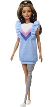 Barbie Fashionistas Doll with Prosthetic Leg - Brunette - £7.87 GBP+