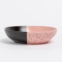over&back Stoneware Dinner Bowl 30 fl oz Pink with Black Splatter Oval - $219.03 over&back Stoneware Dinner Bowl 30 fl oz Pink with Black Splatter Oval - $219.03 MXN