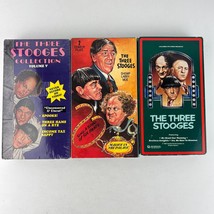 The Three Stooges VHS Tape Lot #1 - £11.89 GBP
