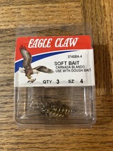 Eagle Claw Soft Bait Hook Size 4 - $202.26 MXN