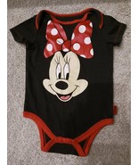 Disney Baby Girl Short Sleeves One Piece Bodysuit - Size 3-6M - Minnie M... - $169.64 MXN