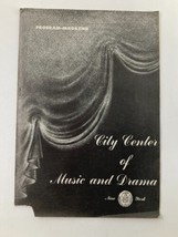 1943 Program New York City Center George Gershwin in Porgy and Bess - £22.47 GBP