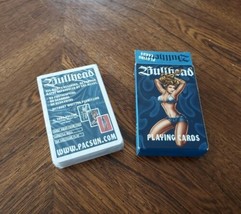 Rare Factory Sealed 2003 Bullhead Playing Cards Deck Includes all 3 Girls PACSUN - £21.92 GBP