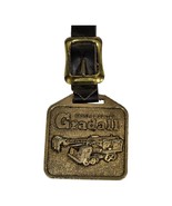 Vintage Bronze Watch Fob Warner & Swasey Gradall  Cleveland Ohio Heavy Machinery - $313.61 MXN