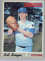 1970 Topps 490 Bill Singer  GD Los Angeles Dodgers - £1.08 GBP