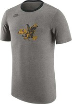NWT nike iowa hawkeyes retro logo MENS tri blend ringer t-shirt/tee go hawks XS - £14.94 GBP