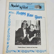 Vintage Maskat Wildcat Masonic Shriners Magazine January 1986 Wichita Fa... - £12.16 GBP