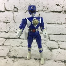 Vintage 1994 Bandai Blue Power Ranger Action Figure Karate Chop Arm 8&quot; Billy - £7.73 GBP