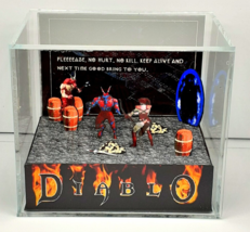 Diablo - 3D Cube Handmade Diorama - VideoGames - Shadowbox - £55.13 GBP