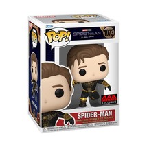 Funko Pop Marvel&#39;s Spiderman No Way Home:(Black/Gold) (Unmasked) AAA Ani... - $461.16 MXN