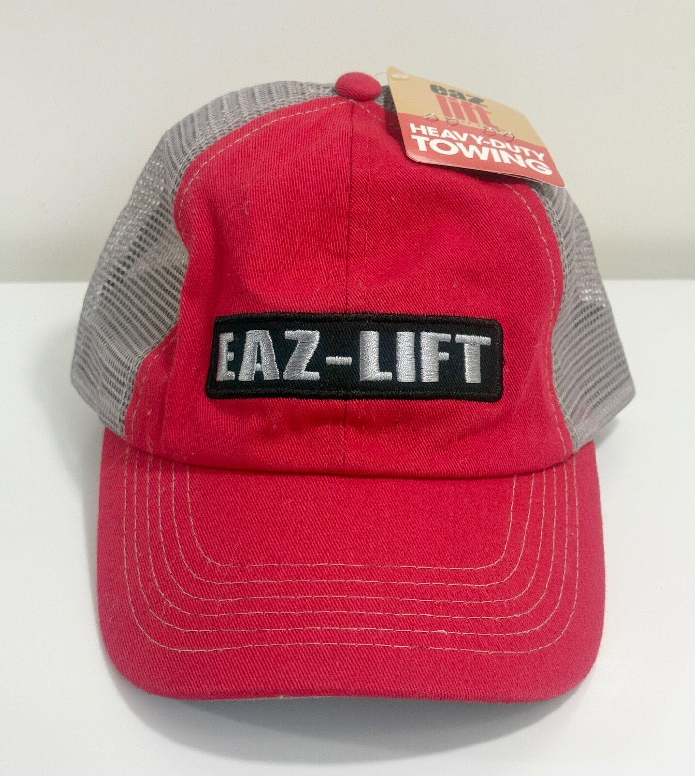 CAMCO EAZ LIFT Hat Cap SNAPBACK MESH RED GRAY Baseball New - $12.37
