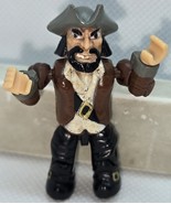 Mega Bloks Pyrates Blackteeth McBaine Minifigure Sea Marauders Smuggler&#39;... - $111.49 MXN