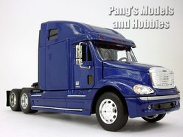 Freightliner Columbia Extended Cab - BLUE - Semi Truck 1/32 Scale Diecast Model - £31.14 GBP