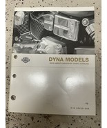 2004 Harley Davidson Dyna Modelli Parti Catalogo Manuale Fabbrica Nuovo - $109.94