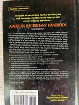 American Electricians Handbook by Terrell Croft ,Wilford Summers. 1992, 12th edi - $9.85