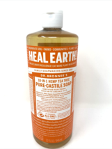 Dr. Bronner&#39;s Heal Part Pure Castille Soap Tea Tree 32 Oz. - £12.69 GBP