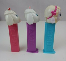 Vintage Lot Of 3 Holiday Easter Pez Dispensers 3 Different Lambs One No ... - $19.39
