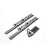 Toyota Land Cruiser FJ70 Side and Rear 4WD Emblems 1981-1990 (Adhesive) - $92.45 CAD