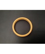 Bakelite Yellow/Gold Bangle Bracelet - €29,85 EUR