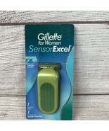 Vtg 1998  Gillette Sensor Excel for Women Green Razor Handle 1 Cartridge... - $34.71 CAD