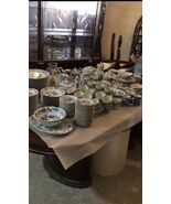 Blue Danube Pattern Fine China Complete Set Duplicates - $4,987.50