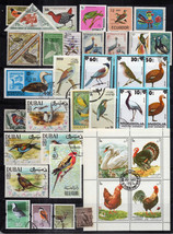 Birds Stamp Collection Mint/Used All Different Swans Geese ZAYIX 1124M0504 - £6.38 GBP