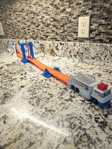 Hot Wheels Daredevil Derby track set Stunts hazards dare devil truck pla... - $28.00