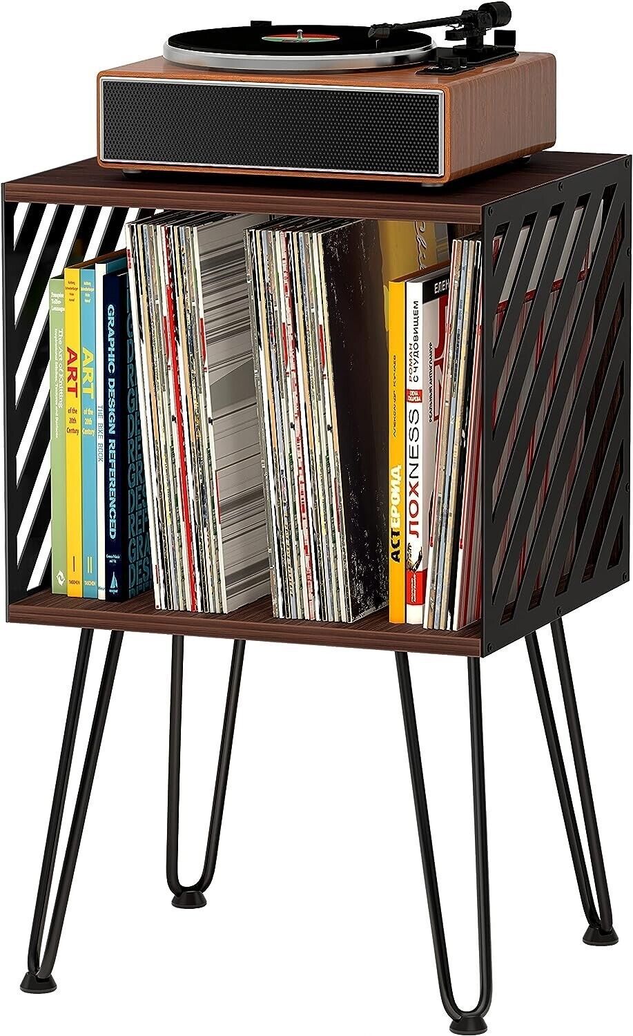 Record Stand Vinyl Storage Holder Rack Self Turntable 12