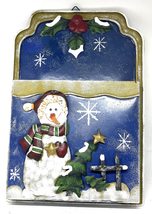 Home For ALL The Holidays Metal Card Holder 10 x 7 Inches - $25.00