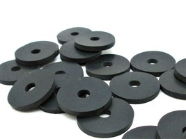 1/4&quot; ID x 1&quot; OD x 1/8&quot; Premium Grade Rubber Flat Washers  Various Package Sizes - £8.70 GBP+