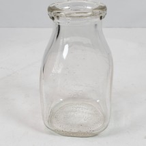 Vintage Milk Bottle Duraglas Dairy 4.5 Inch NO LID - $16.83