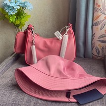 Nt nylon bucket hat and bag for lady fashion settings brand luxury design shoulder bags thumb200