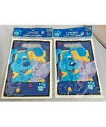 BLUE&#39;S CLUES ROOM FAVOR BAGS (2) Birthday Party Supplies Treat Loot 16 b... - £11.64 GBP