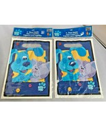 BLUE&#39;S CLUES ROOM FAVOR BAGS (2) Birthday Party Supplies Treat Loot 16 b... - $14.80