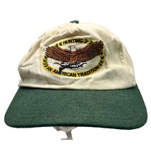 Hunting An American Tradition Snapback Hat Cap Eagle Vintage Made In USA - £13.54 GBP