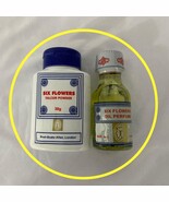 Six Flowers Powder(30g) and Oil Perfume Bundle - $21.00
