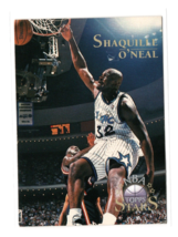 1996 Topps NBA Stars Shaquille O’Neal #32 Orlando Magic Sick Dunk Shaq HOF NM - £1.52 GBP