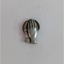Vintage The Lord&#39;s Praying Hands Religious Lapel Hat Pin - €7,14 EUR