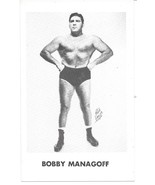 BOBBY MANAGOFF 1970s Boyd Pierce Wrestling Photo Card NWA - $408.81 MXN