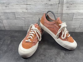 Vans OTW Sneakers Women 7 M Old Skool Fuzzy Shoes Pink Coral Orange Skat... - $513.34 MXN