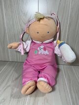 Pottery Barn Kids North American Bear #160 Abby plush baby doll pink hat... - $13.37