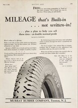 1926 Print Ad Murray Rubber Truck &amp; Bus Cord Tires Trenton,New Jersey - £18.40 GBP