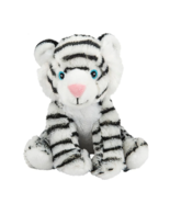 New 8&quot; Earth Safe White Tiger Stuffed Animal Plush Toy Toddler Baby Ages 0+ - £7.42 GBP