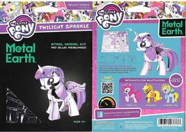 My Little Pony Twilight Sparkle Figure Metal Earth 3D Laser Cut Steel Mo... - $10.65