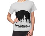 Womens all over print t shirt wanderlust pine tree forest thumb155 crop