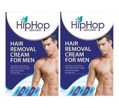 Hip Hop Hair Removal Cream For Men, 100gm x 2 pack (free shipping world) - £13.24 GBP