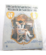 If We Can&#39;t Be Sweethearts Friends Sheet Music Piano Voice 1915 Vintage ... - £9.60 GBP