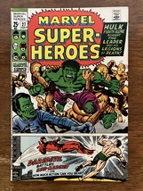 Marvel SUPER-HEROES # 27 Nm 9.4 White Cover ! Perfect Square Spine ! Newstand ! - £15.98 GBP