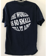 Mac Miller The World Is So Small Till It Aint Back Print Navy T Shirt S-... - £62.92 GBP